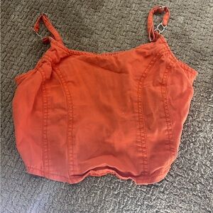 Orange Women's Top
